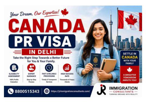 Trusted Services for Canada PR Visa in Delhi