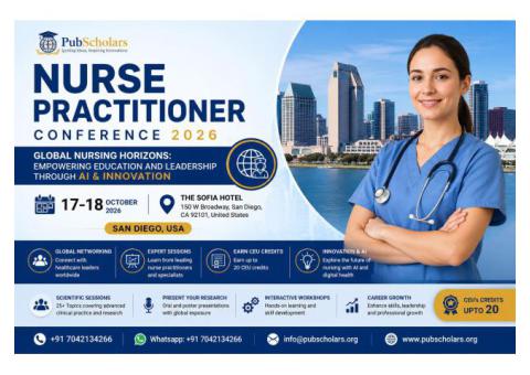 International Nurse Practitioner Conference 2026 - NP Conference