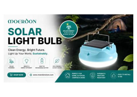 Bright & Eco-Friendly Solar Light Bulb Solutions