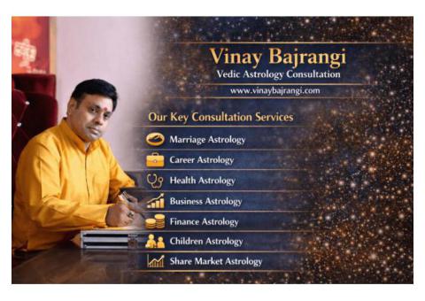Trusted Astrology Services in Kolkata by Vinay Bajrangi