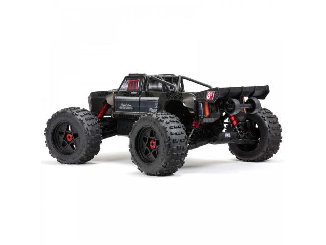Arrma 1/5 Outcast 8S EXB 4X4 Roller Brushless Stunt Truck, Black (MEGATRONTOYS)
