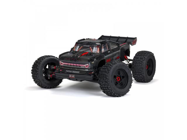 Arrma 1/5 Outcast 8S EXB AVC 4X4 RTR Brushless Stunt Truck, Black (MEGATRONTOYS)