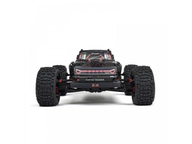 Arrma 1/5 Outcast 8S EXB AVC 4X4 RTR Brushless Stunt Truck, Black (MEGATRONTOYS)