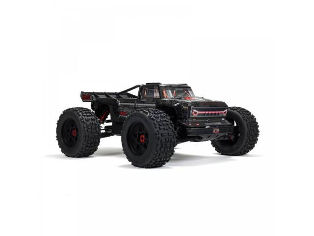 Arrma 1/5 Outcast 8S EXB AVC 4X4 RTR Brushless Stunt Truck, Black (MEGATRONTOYS)