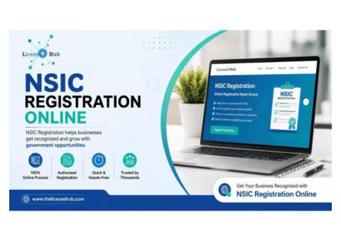How NSIC Registration Online Helps Small Businesses