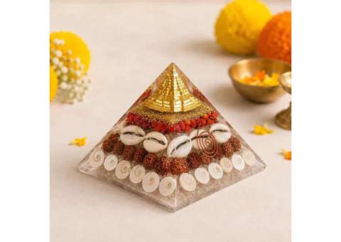 VaidikTalk Lakshmi Yantra Pyramid for Success & Harmony