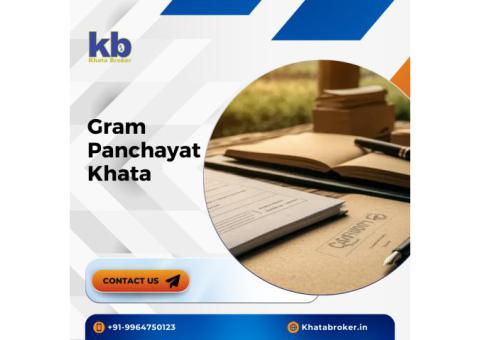 Trusted Gram Panchayat Khata Services – Khatabroker