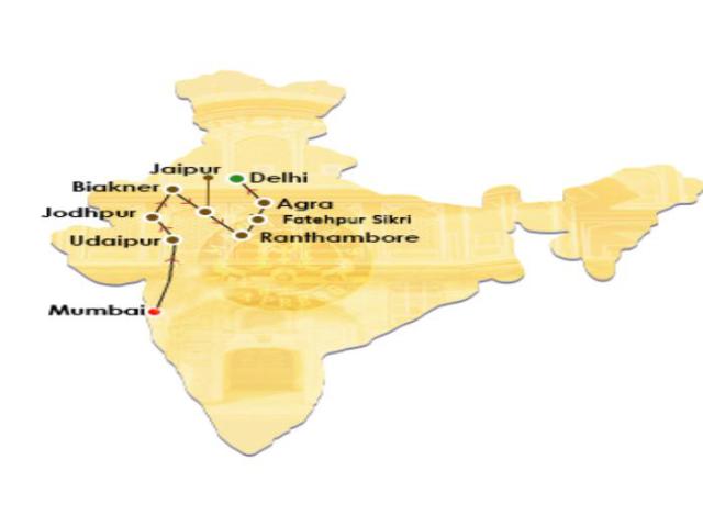 Maharaja Express Ticket Price & Route | Luxury Train India