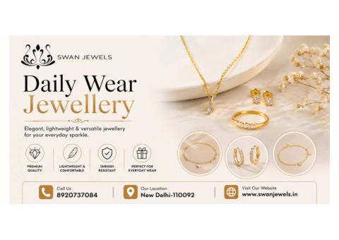 Elegant Daily Wear Jewellery Collection by Swan Jewels