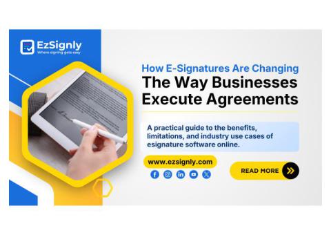 Online Real Estate Contract Signing Made Easy