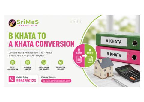 Reliable B Khata to A Khata Conversion Services