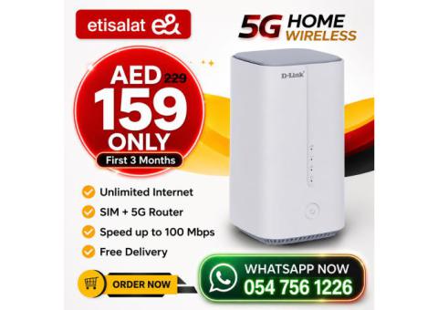 0547561226 Etisalat Home WiFi internet