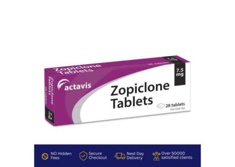 Actavis zopiclone 7.5 mg next day delivery uk