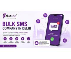 Trusted Bulk SMS Company in Delhi – ValueOne AI