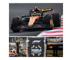 Minichamps McLaren MCL39 w. Standing Figure & Pit Boards  (MEGATRONTOYS)
