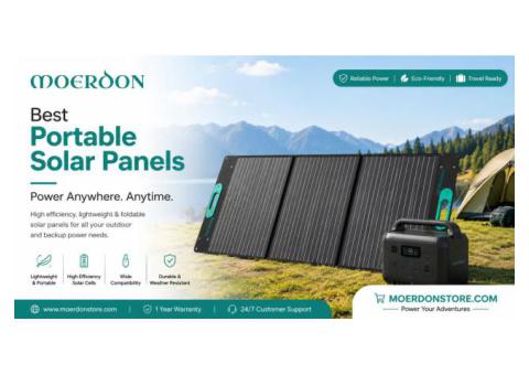 Best Portable Solar Panels for Outdoor and Travel Needs
