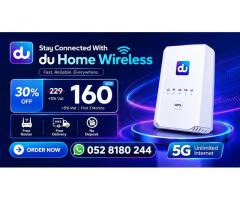 DU HOME WIFI INTERNET SERVICE ALL OVER UAE