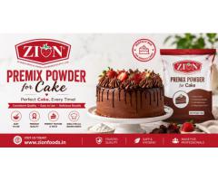 Premium Premix Powder for Cake by Zion Foods