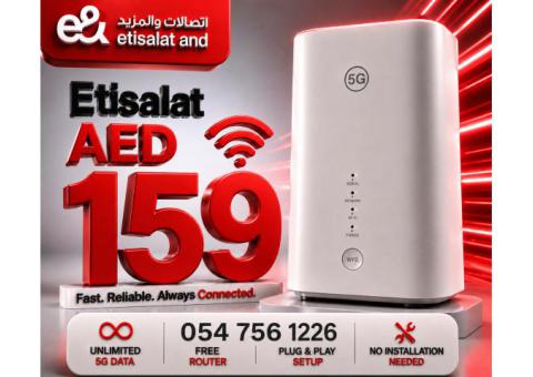 0547561226 Etisalat Home WiFi internet