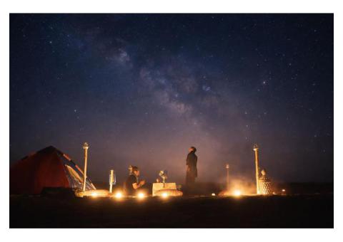 Al Quaa Milky Way Spot | Stargazing Camping in Abu Dhabi