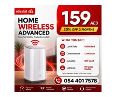 Etisalat Home WiFi internet