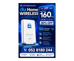 DU HOME WIFI INTERNET SERVICE ALL OVER UAE