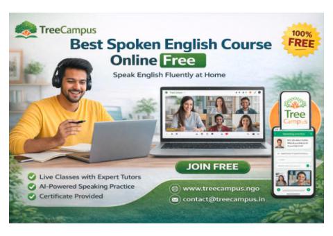 Best Free Spoken English Course Online with Live Classes and AI Practice