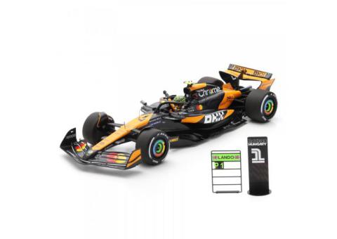 Spark McLaren MCL38 - 1st 2024 Abu Dhabi Grand Prix - #4 L. Norris 1:12 Model Car (MEGATRONTOYS)