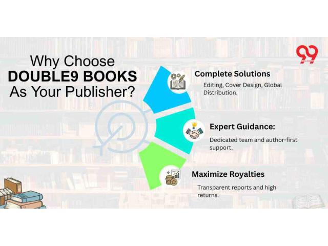 Why choose Double9 Books as your publisher