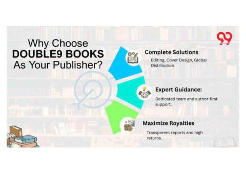 Why choose Double9 Books as your publisher
