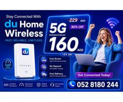 DU HOME WIFI INTERNET SERVICE ALL OVER UAE