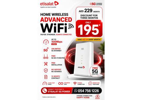 0547561226 Etisalat Home WiFi internet