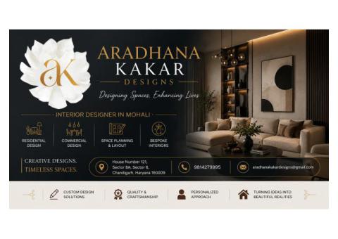 Interior Designer in Mohali – Functional & Elegant Design Solutions