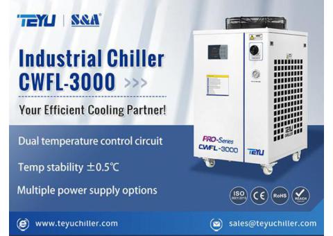 Closed Circuit Water Chiller for 3kW Fiber Laser