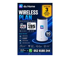 DU HOME WIFI INTERNET SERVICE ALL OVER UAE