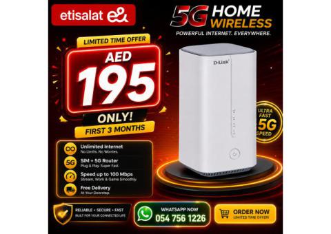 0547561226 Etisalat Home WiFi internet