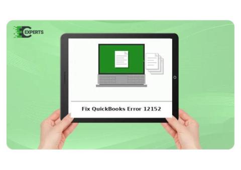 Fix QuickBooks Error 12152 By ErrorCodeExperts