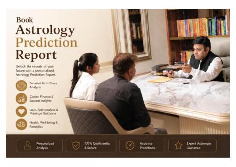 Get Your Personalized Astrology Prediction Report Today
