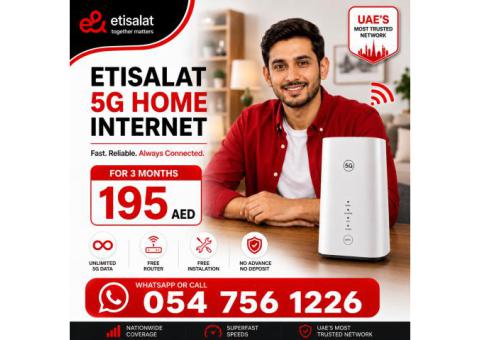 0547561226 Etisalat Home WiFi internet