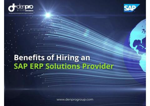 SAP ERP Solutions Provider in India for Business Growth | Denpro Technologies