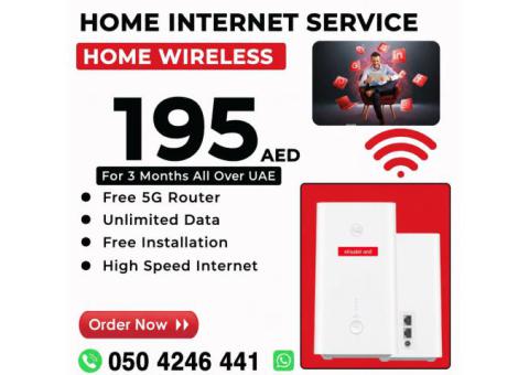Etisalat Home wifi internet connection