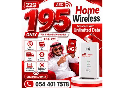 Etisalat Home WiFi internet