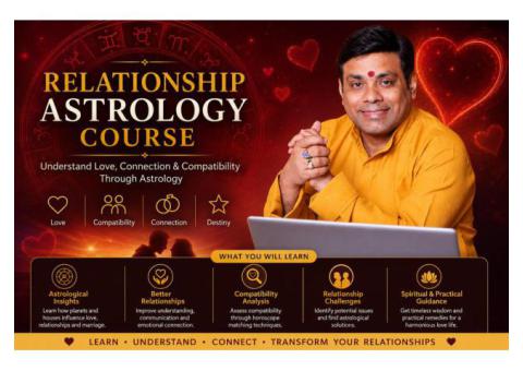 Enroll in the Best Relationship Astrology Course Today