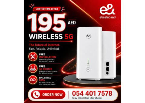 0544017578 Etisalat Home WiFi internet connection all over UAE