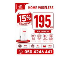 Etisalat Home wifi internet connection