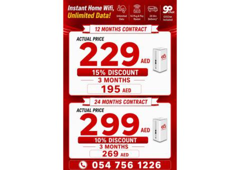 0547561226 Etisalat Home WiFi internet