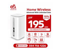0547561226 Etisalat Home WiFi internet