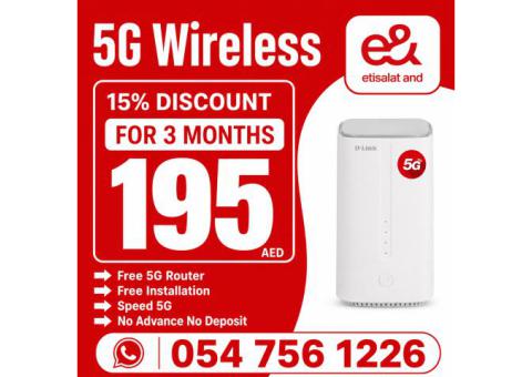 0547561226 Etisalat Home WiFi internet