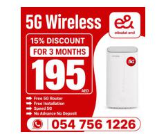 0547561226 Etisalat Home WiFi internet