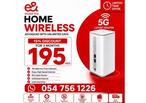 0547561226 Etisalat Home WiFi internet